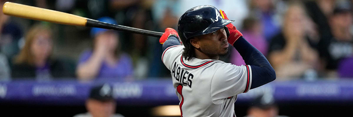 Ozzie Albies in action